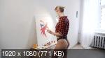 [MetArtFilms.com] Elza A (Body Paint) [2019-03-28, Nude, Posing, Solo, Masturbation, 1080p]
