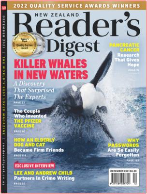Reader's Digest New Zealand - December 2021