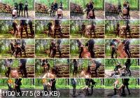 OnlyFans - Lady Perse (@lady_perse) - Gang bang with the slave on the forest (FullHD/1080p/598 MB)