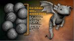 ArtStation - Scales Maker: 250 ZBrush Brushes, 50 Alphas and 10 Surface Patterns