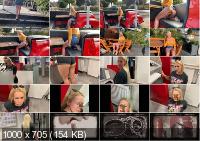 Public in the bank! He shits me in the face Devil Sophie - Public brazen shit in the burger car in front of the burger shop! Devil Sophie -  | 2022 | FullHD | 402 MB