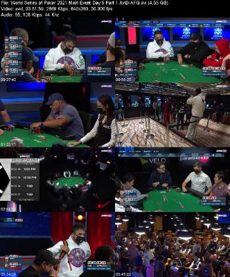 World Series of Poker 2021 Main Event Day 5 Part 1 XviD-[AFG]